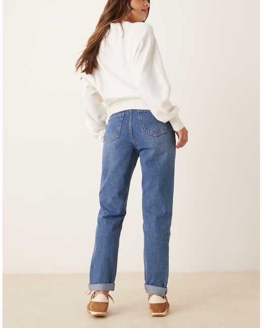 Glamorous Blue Straight Fit Jeans