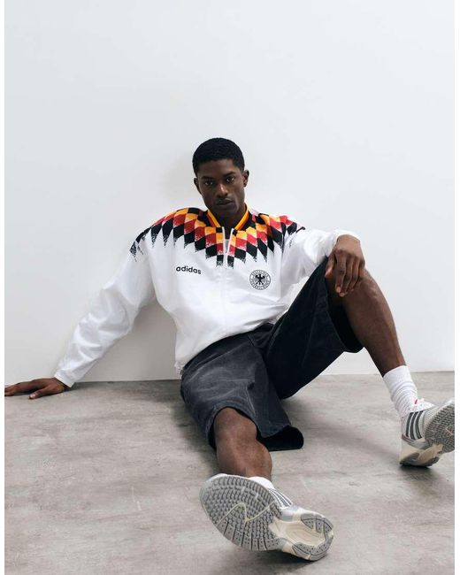 Adidas Originals White Adidas Football Germany 94 Bring Back Track Jacket