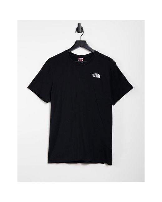 The North Face Vertical T-shirt in Black for Men - Lyst