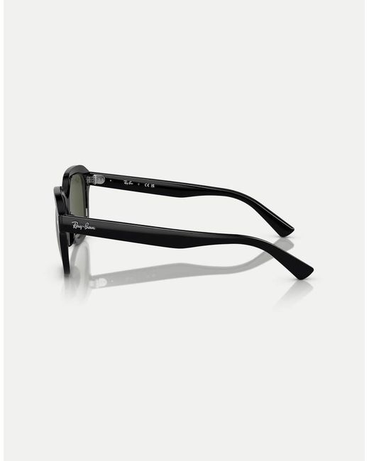 Ray-Ban Green Erik Square Sunglasses