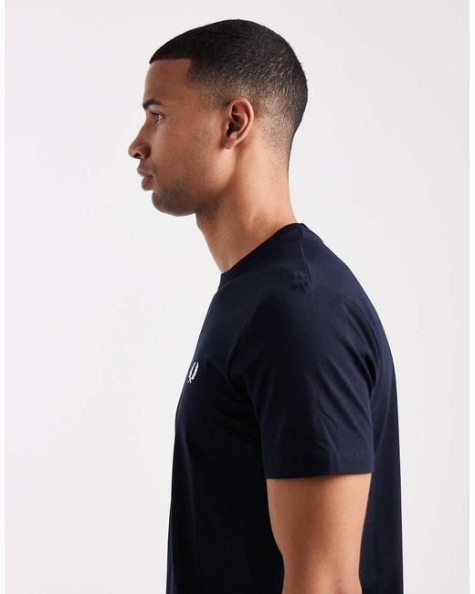 Fred Perry Blue T-shirt for men
