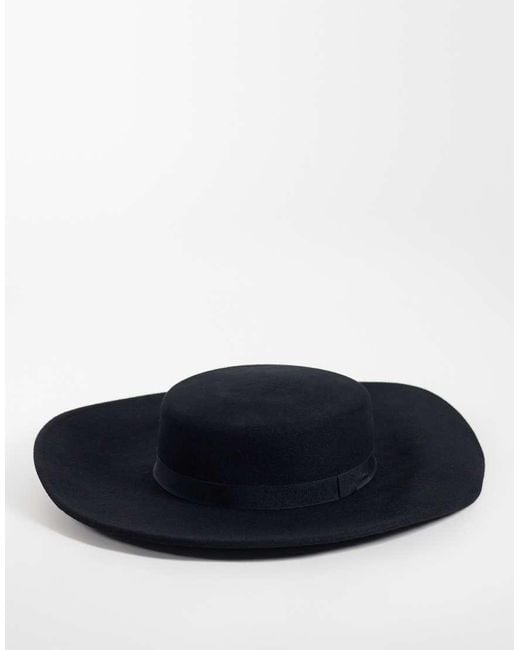 Cappello A Tesa Larga di ASOS in Blue
