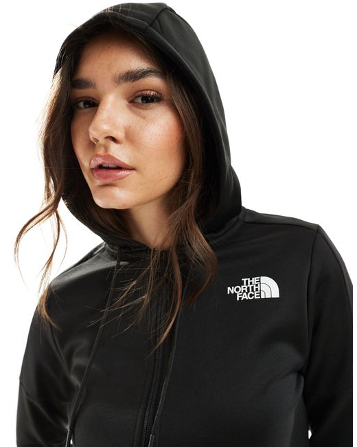 The North Face Black Training Reaxion Fleece Hoodie