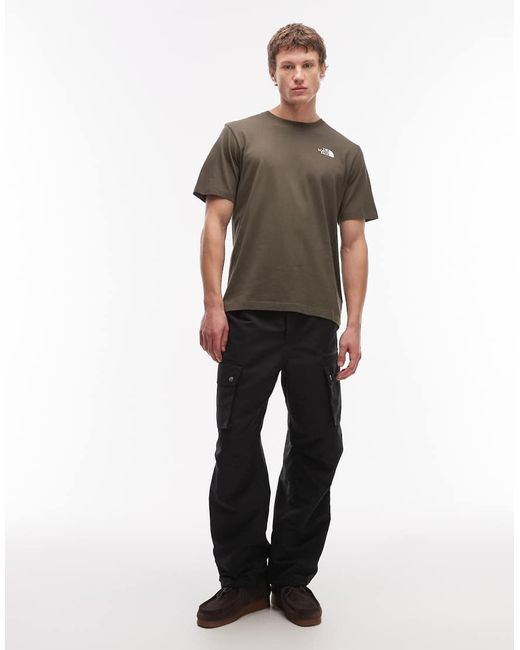 The North Face Gray Denali Backprint T-Shirt for men