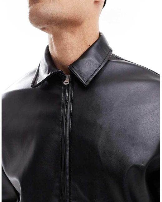 Bomber di Pull&Bear in Blue da Uomo