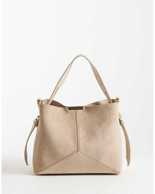 Borsa A Secchiello di New Look in Natural
