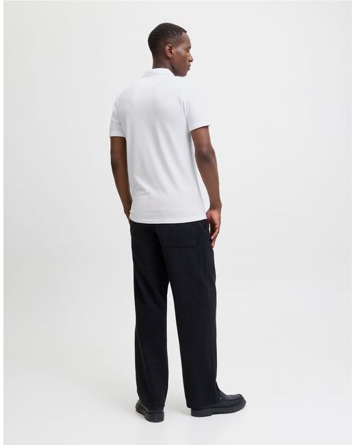 Jack & Jones White Polo for men