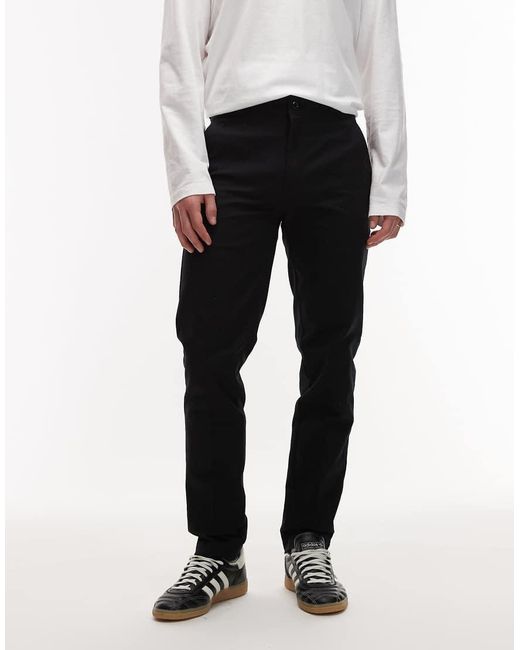 Dickies Black 247 Regular Relaxed Fit Work Trousers for men
