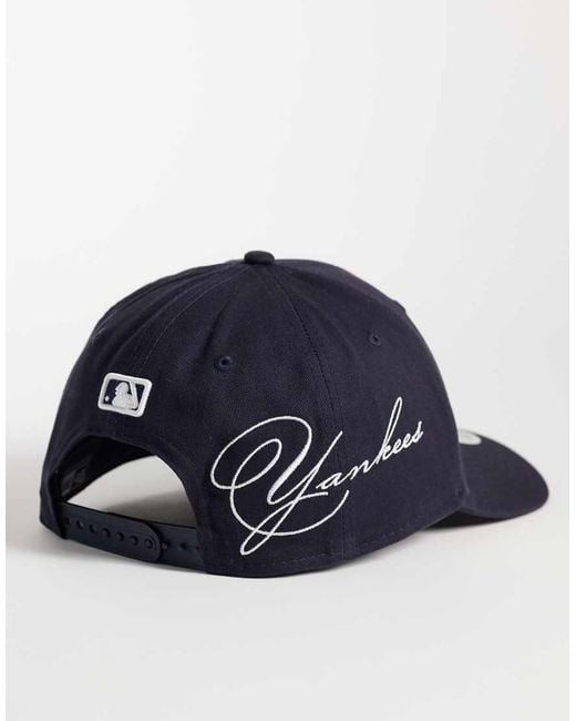 KTZ Blue Ny Yankees 9forty Cap for men