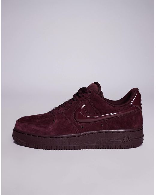 Nike Purple – air force 1 '07 – sneaker