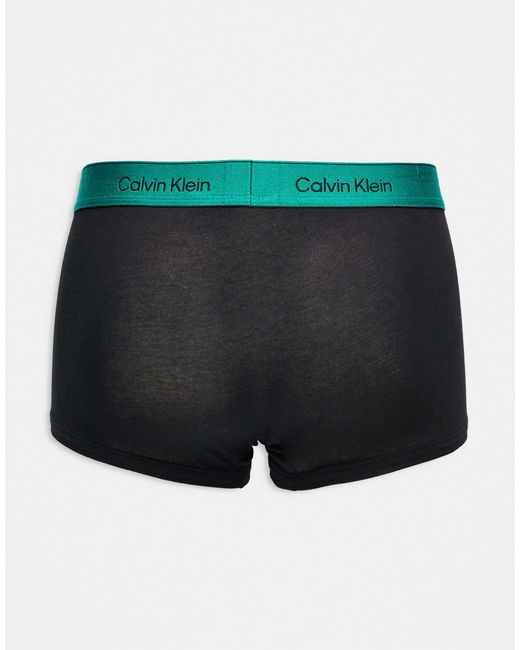 Calvin Klein Black Pride 5 Pack Low Rise Trunk for men