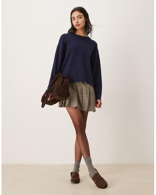 Pull à col montant Mango en coloris Blue
