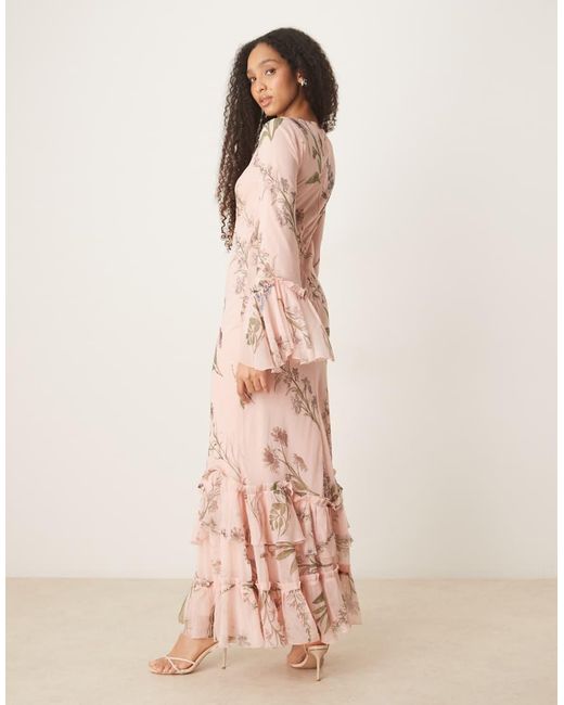 Vestito Lungo di ASOS in Pink