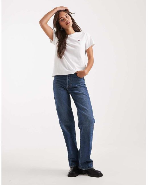 Levi's White Perfect Logo T-shirt