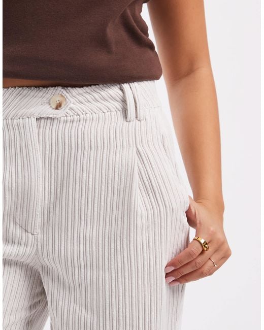 ASOS White Slim Leg Pants