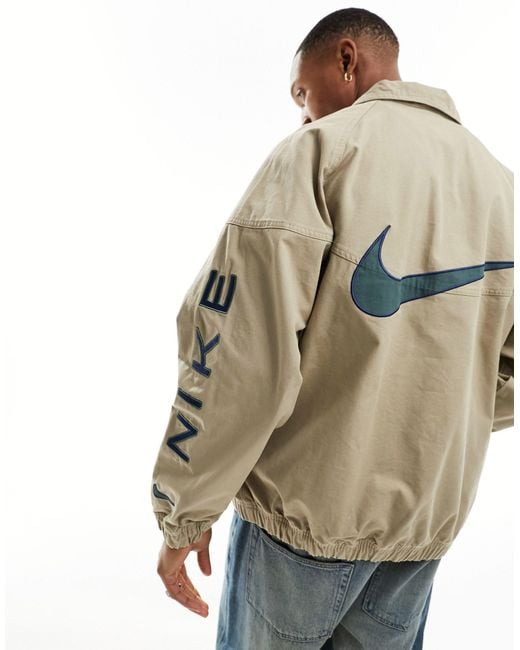 Nike Natural Half Zip Jacket for men