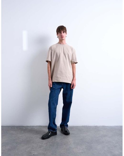 Topman Blue 5 Pack Relaxed Fit T-shirt for men