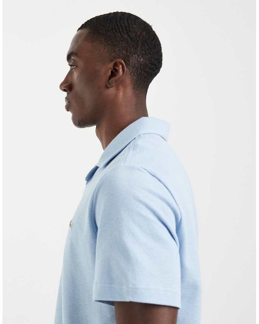 Lacoste Blue Revere Collar Polo for men