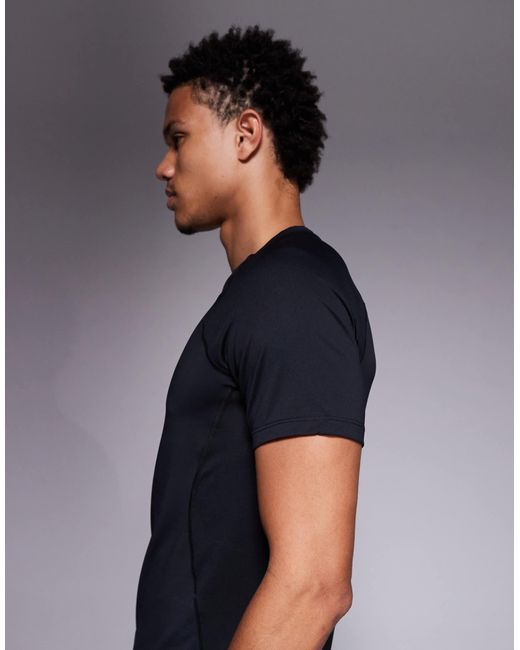 Nike Blue Pro Dri-fit Muscle Fit T-shirt for men