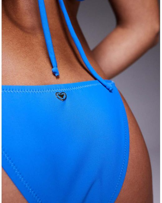 Candypants Blue Tieside Bikini Bottoms