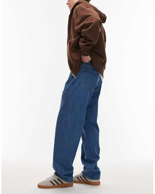 Obey Blue Hardwork Denim Jeans for men