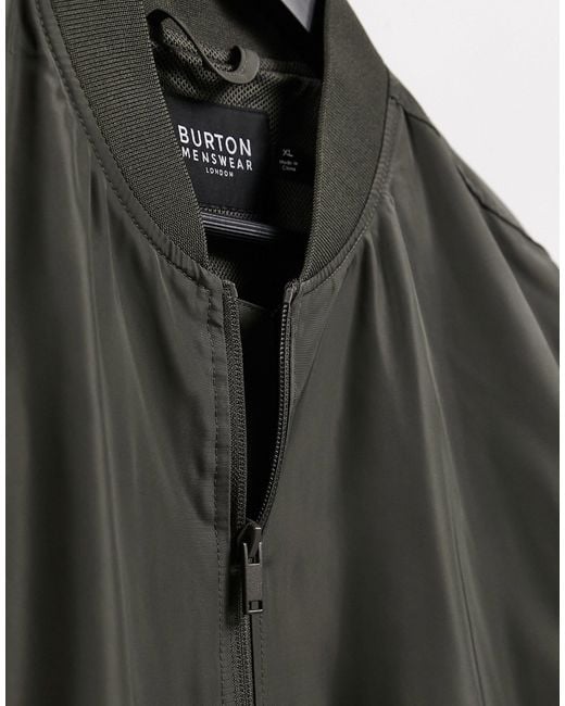 burton black bomber jacket