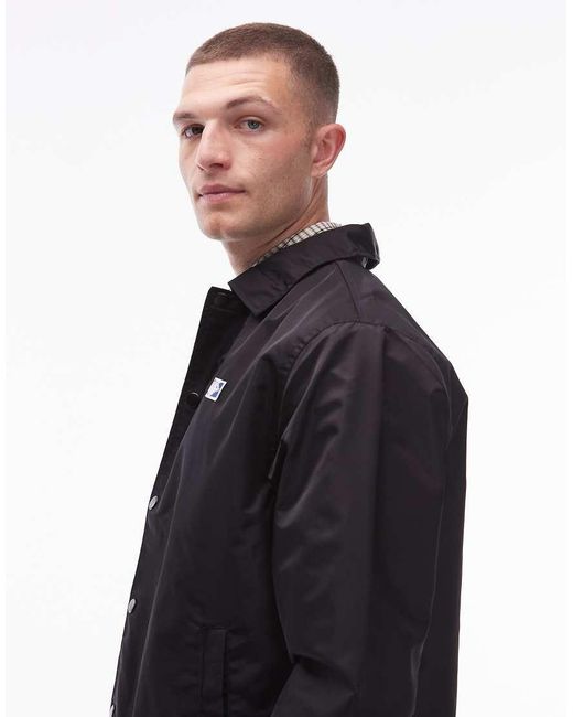 Vans Blue Torrey Nylon Coach Jacket for men