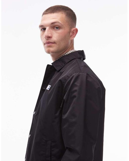 Vans Blue Torrey Nylon Coach Jacket for men