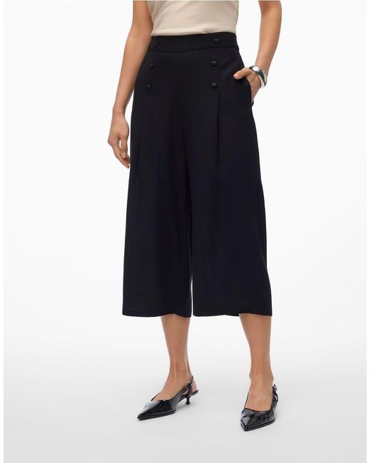 Vero Moda Blue Culotte Trousers