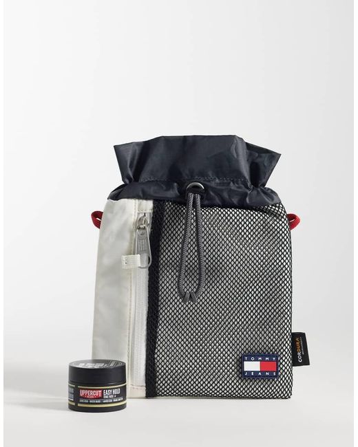 Tommy Hilfiger Gray Outdoors Sacoche Cross Body Bag for men