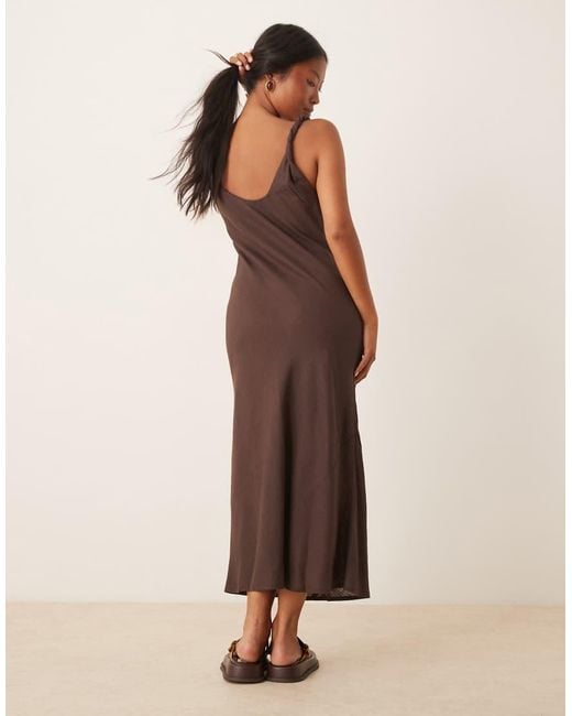 ASOS Asos Design Petite in het Brown