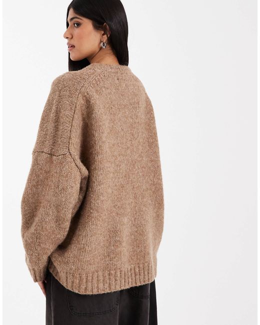 ASOS Blue – oversize-pullover
