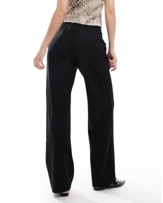 ONLY Black Straight Leg Pants