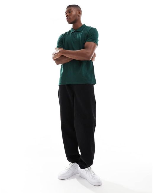 Polo Basic Regular Fit di ASOS in Green da Uomo