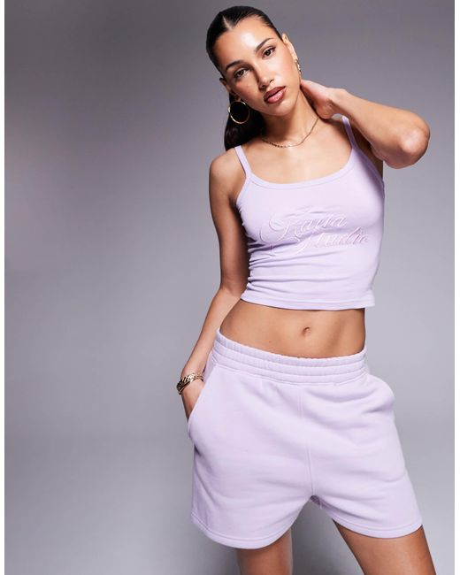 Kaiia Purple Studio – cropped trägertop