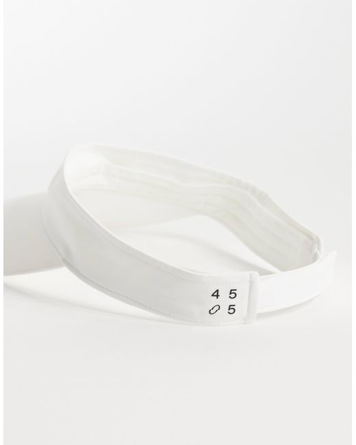 4505 White – tennis-visor