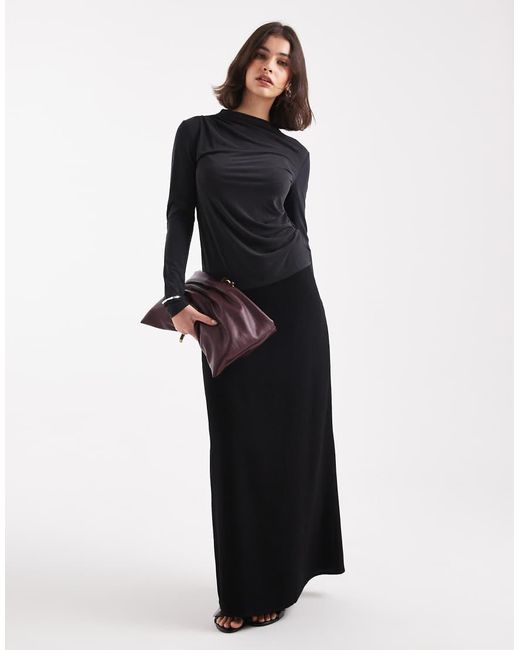 ONLY Blue Ruched Top