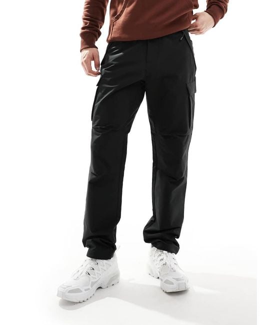 Regatta Black Questra Cargo Trousers for men