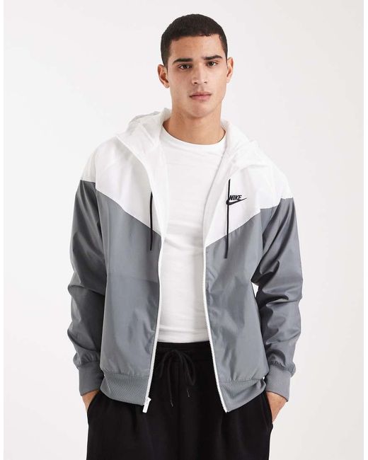 Nike Gray Windrunner Jacket for men