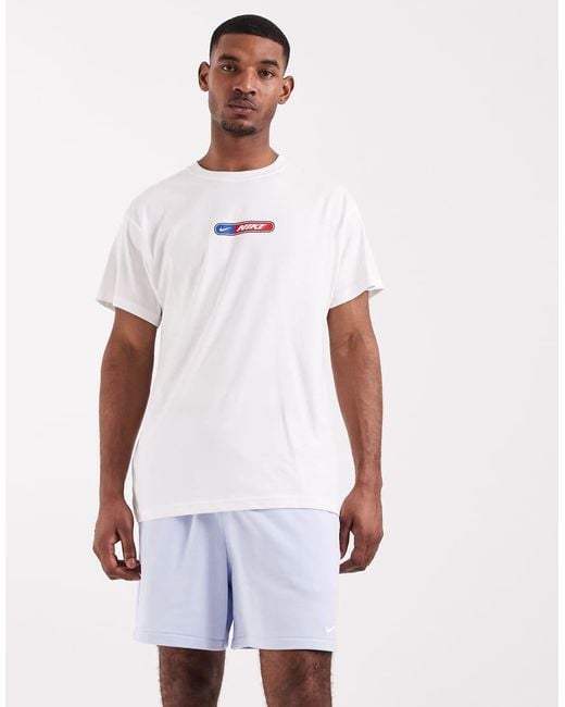 Nike White Club French Terry Shorts for men