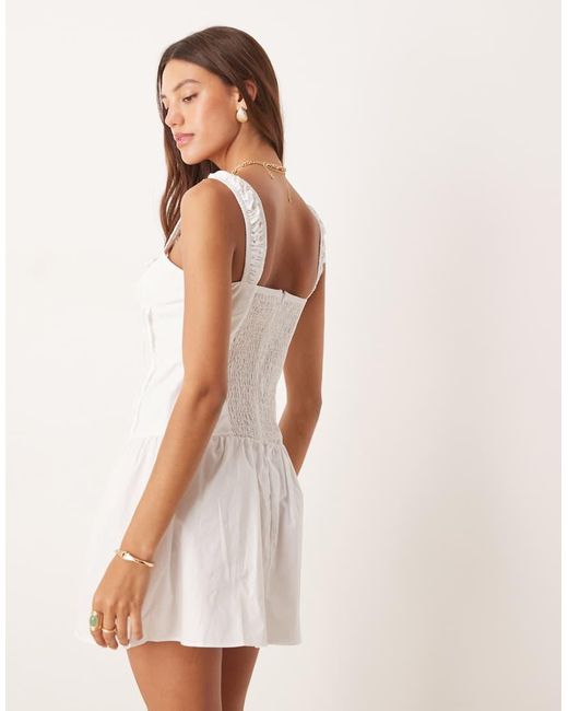 Glamorous Natural Tailored Mini Dress