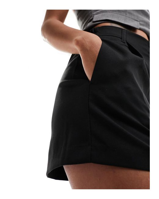 Pimkie Black – shorts aus webstoff