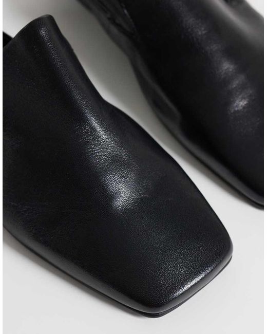 ASOS Black Malachi Slipper Style Shoes