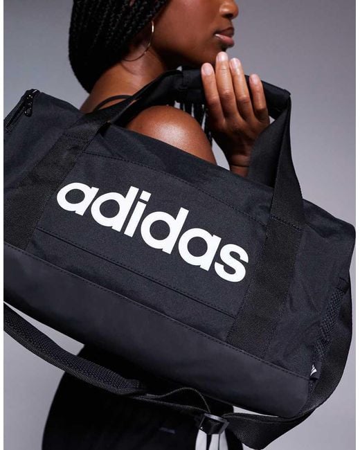 Adidas Originals Gray Adidas Training Small Duffle Bag