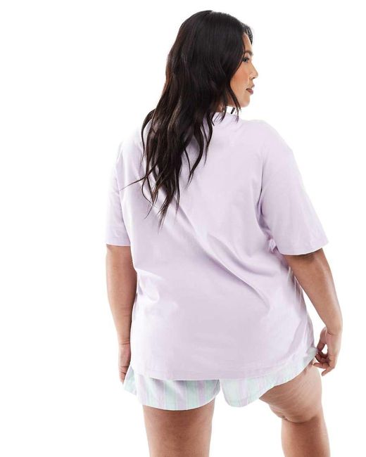 ASOS Asos Design Curve in het Purple