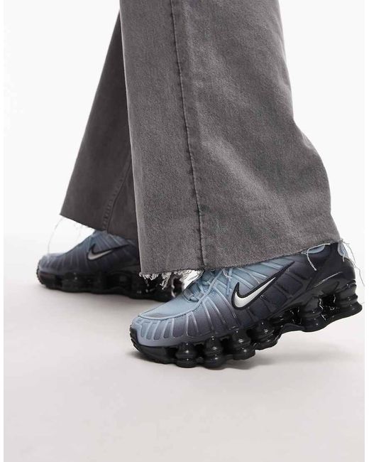 Nike Gray Shox Tl Trainers