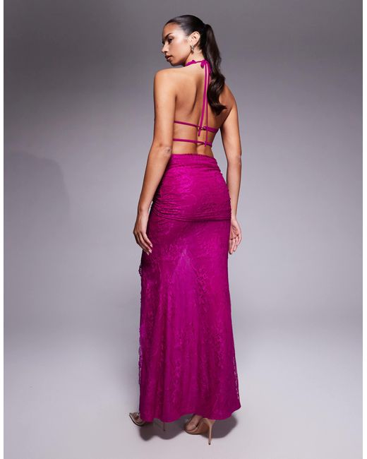 open lace back dress Sherri Hill 57903