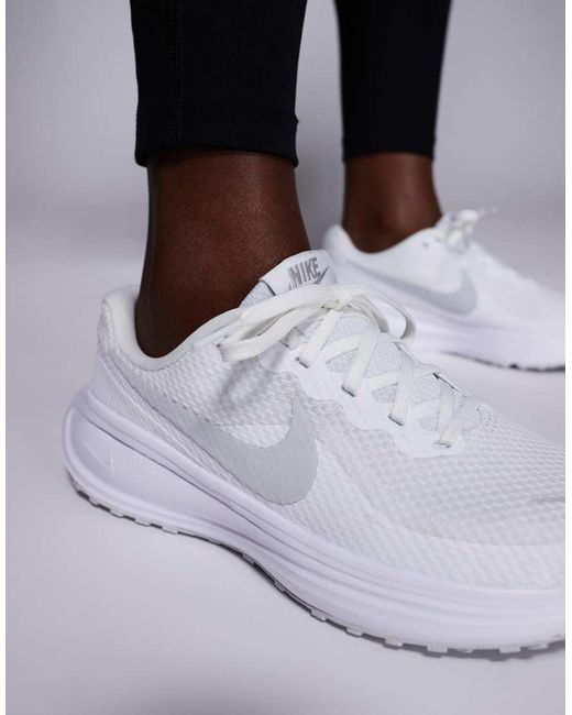 Nike White Revolution 8 Trainers