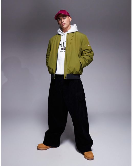 Legacy - bomber - vert et noir Champion pour homme en coloris Green
