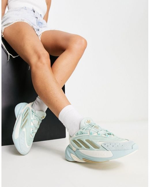 adidas Originals Rubber Ozelia Sneakers in Blue | Lyst